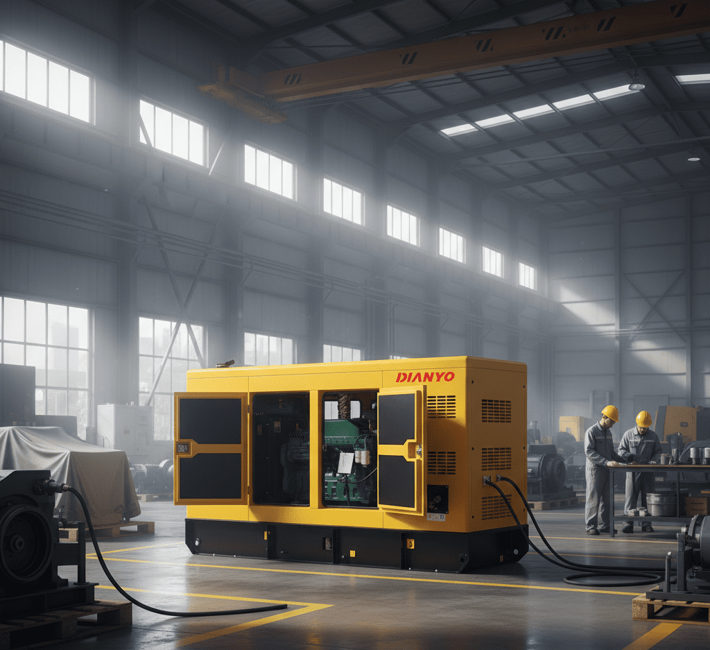 Máy phát điện có ATS tự động là gì? Cấu tạo & Nguyên lý