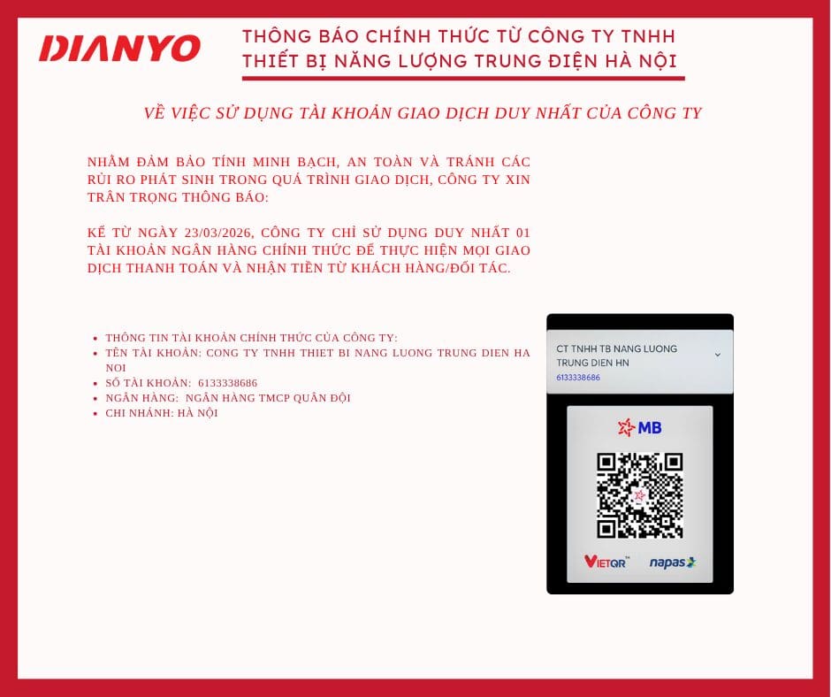 THÔNG BÁO QUAN TRỌNG Về việc sử dụng tài khoản giao dịch duy nhất của công ty