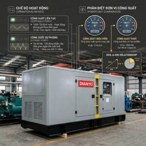 7 thông số kỹ thuật máy phát điện quan trọng nhất cần biết