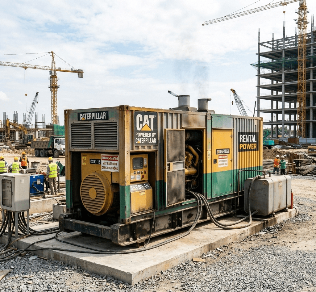 Có nên mua máy phát điện công nghiệp cũ? Kinh nghiệm lựa chọn