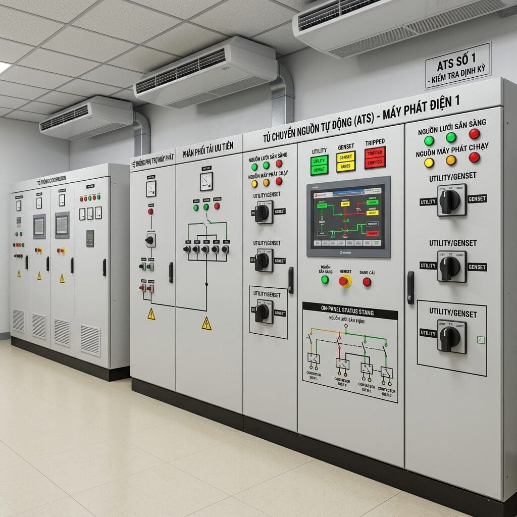 Tủ ATS là gì? Cấu tạo và nguyên lý hoạt động chi tiết
