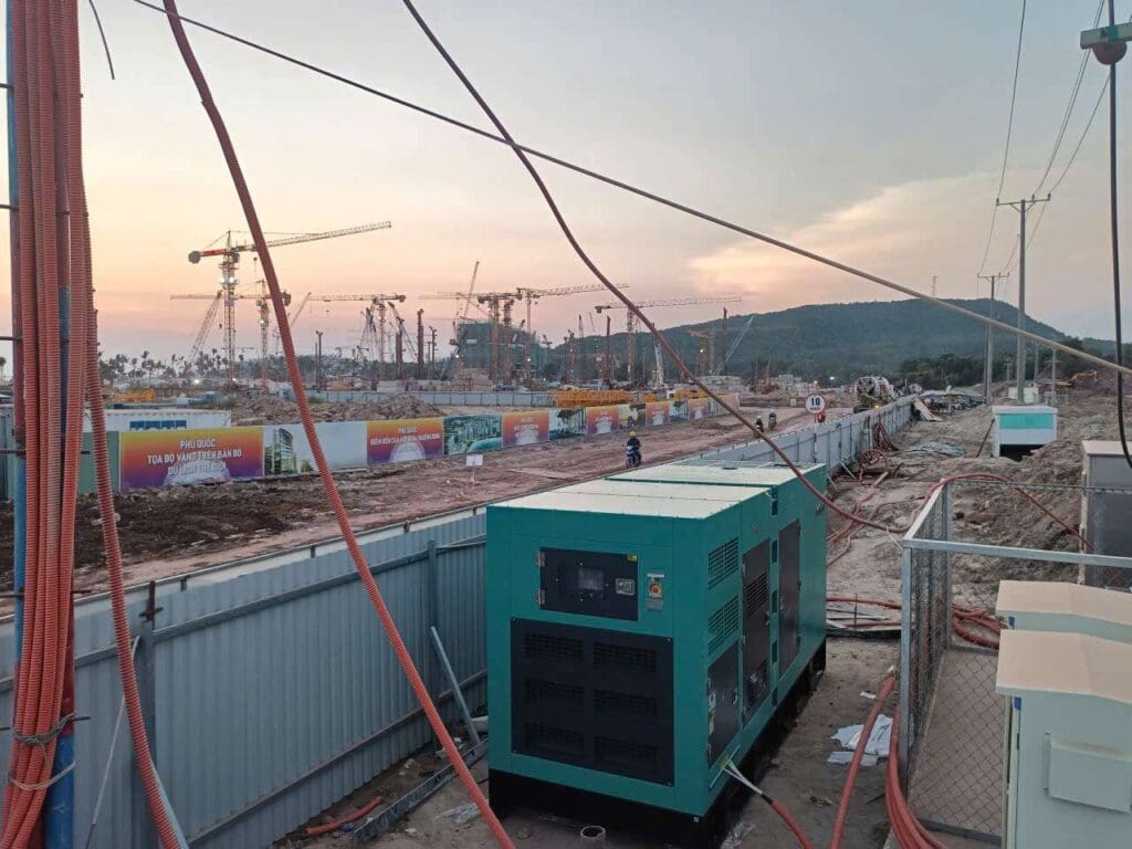 Bàn Giao và Lắp Đặt Máy Phát Điện YUCHAI 500kVA Cho Công Trình Xây Dựng Tại Đảo Phú Quốc