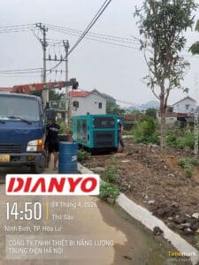 Lắp Đặt & Bàn Giao Máy Phát Điện Yuchai 150kVA Tại Ninh Bình