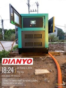 Lắp Đặt & Bàn Giao Máy Phát Điện Yuchai 150kVA Tại Ninh Bình