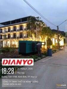 Lắp Đặt & Bàn Giao Máy Phát Điện Yuchai 150kVA Tại Ninh Bình