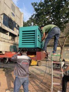 Máy phát điện backup hệ thống lạnh: Giải pháp bảo vệ kho lạnh 24/7