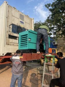 Máy phát điện backup hệ thống lạnh: Giải pháp bảo vệ kho lạnh 24/7