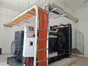 Thử Tải Máy Phát Điện 1000kVA Shangchai Tại Khu Công Nghiệp Phú Thọ