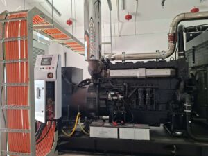 Thử Tải Máy Phát Điện 1000kVA Shangchai Tại Khu Công Nghiệp Phú Thọ