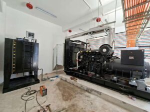 Thử Tải Máy Phát Điện 1000kVA Shangchai Tại Khu Công Nghiệp Phú Thọ