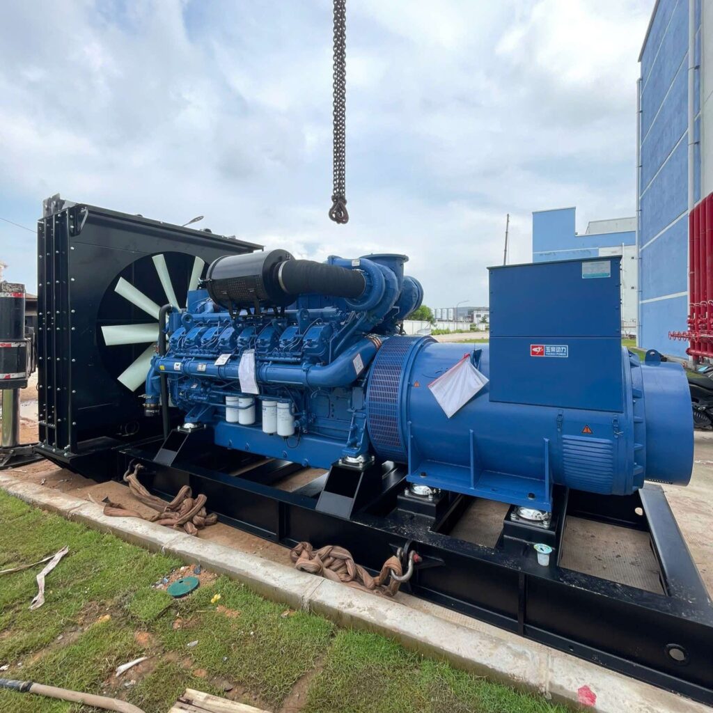 Bàn Giao Tổ Máy Phát Điện YUCHAI 1688kVA Cho Nhà Máy Sản Xuất Tại KCN Phổ Yên, Thái Nguyên