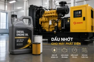 Hướng Dẫn Cách Thay Dầu Máy Phát Điện Chuẩn Kỹ Thuật