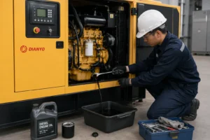 Hướng Dẫn Cách Thay Dầu Máy Phát Điện Chuẩn Kỹ Thuật