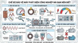 Chế Độ Bảo Vệ Máy Phát Điện Công Nghiệp Quan Trọng Nhất