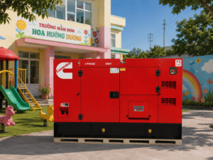 Máy Phát Điện Cho Trường Mầm Non: An Toàn, Chống Ồn