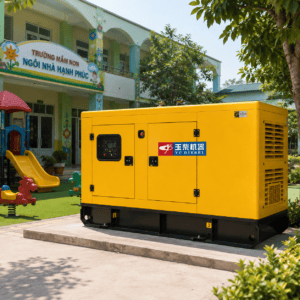 Máy Phát Điện Cho Trường Mầm Non: An Toàn, Chống Ồn